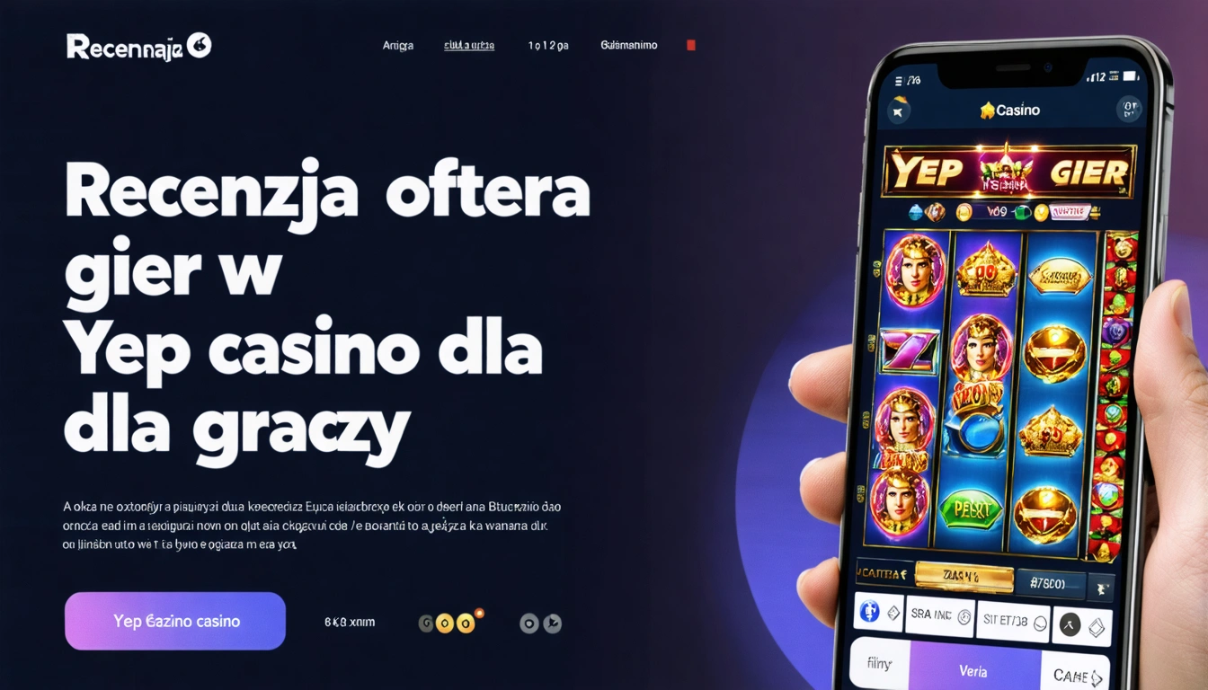 Recenzja i oferta gier w Yep casino dla graczy