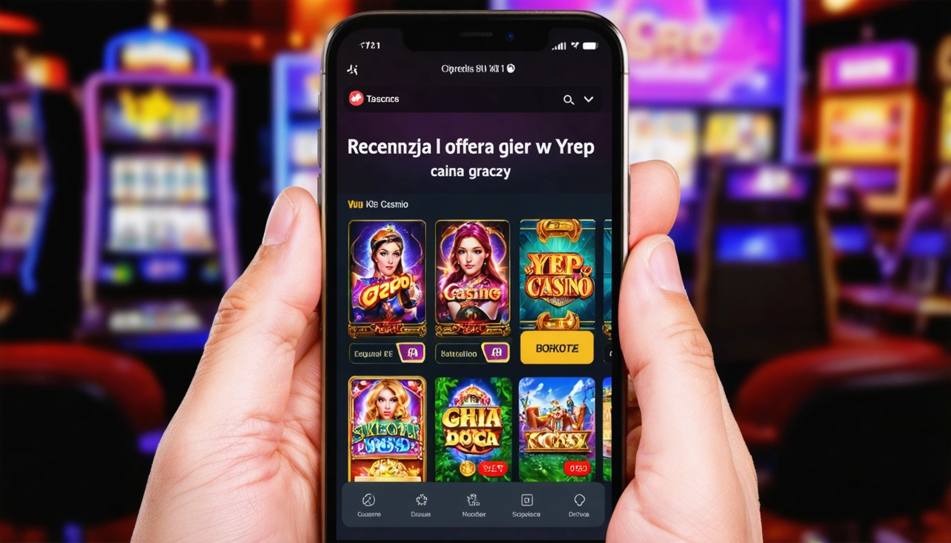 Recenzja i oferta gier w Yep casino dla graczy